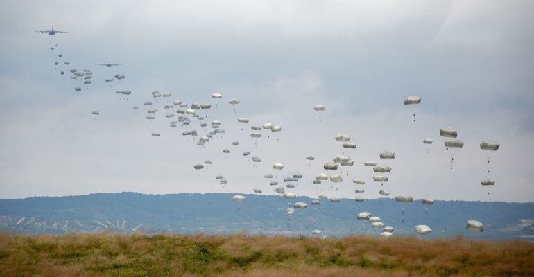 Los militares se encontraban realizando ejercicios en el campo de maniobras de San Gregorio