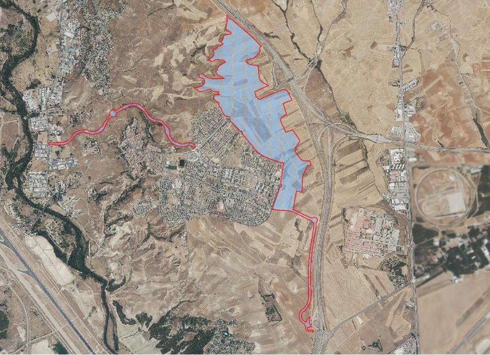 Terrenos de Paracuellos de Jarama en los que se ubicará Miramadrid 2