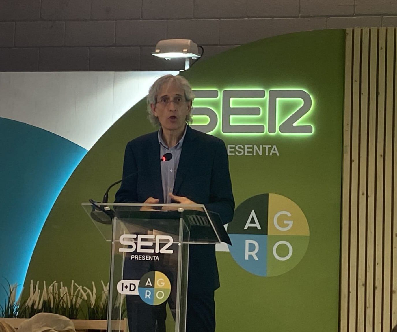 El Secretari d'Agenda Rural de la Generalitat. Oriol Anson, en el 6è Fòrum Agroalimentari de Ràdio Lleida-Cadena SER.