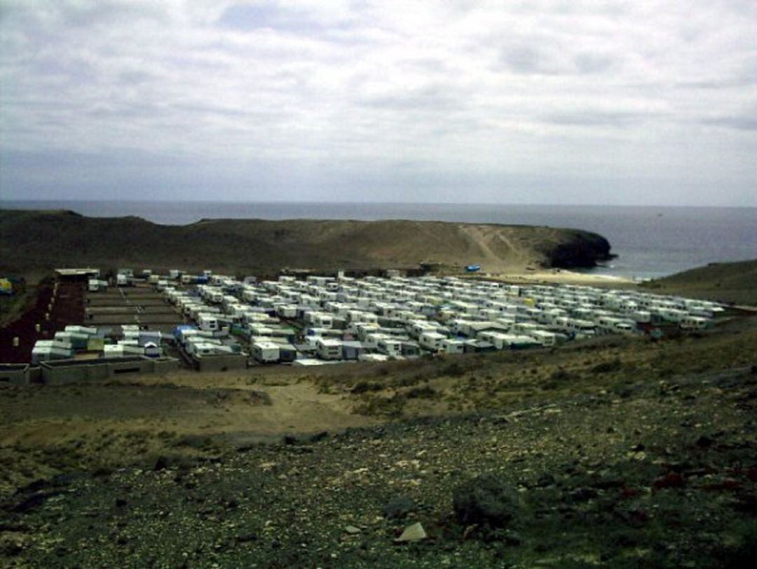 Imagen de archivo del Camping de Papagayo.