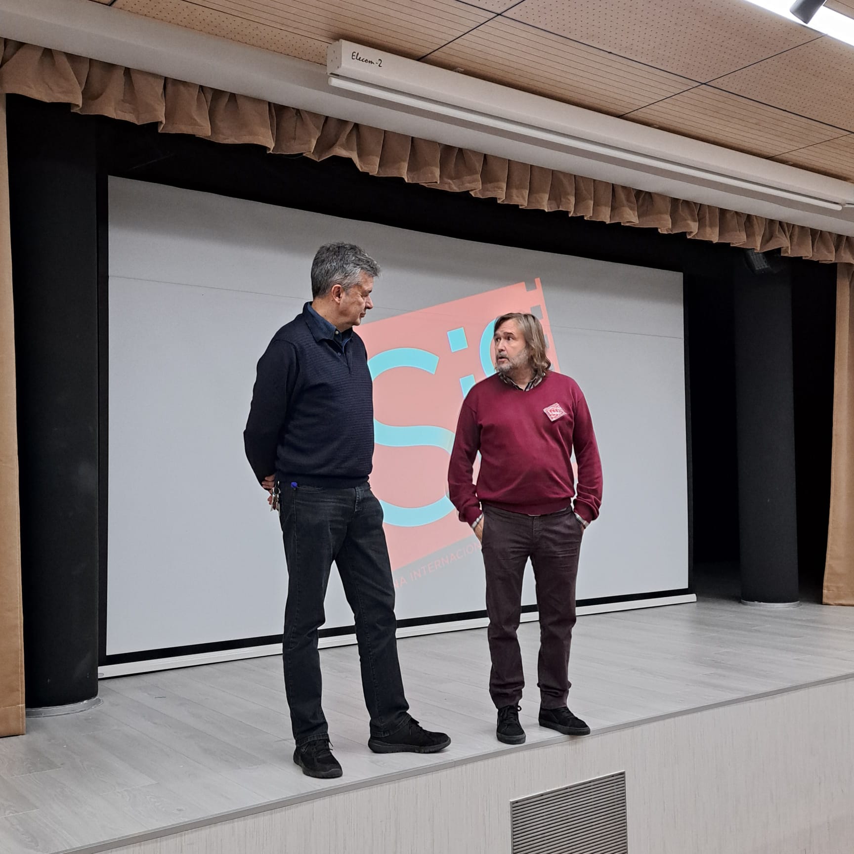 Presentacion de la proyección de la película &#039;El camino&#039; en la I Semana Internacional Cine Cuéllar