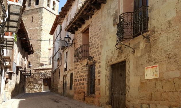 Casas hidalgas en la Calle de las Parras