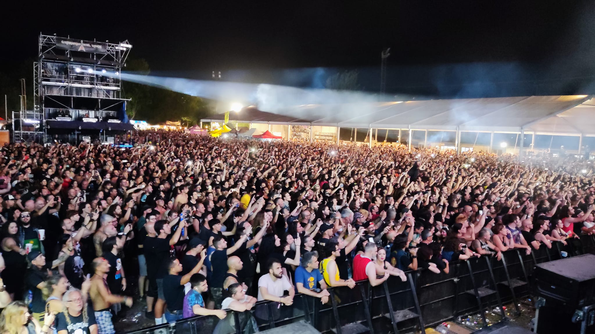 Ambiente del Leyendas del Rock