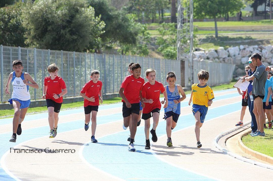 Un momento de una prueba.