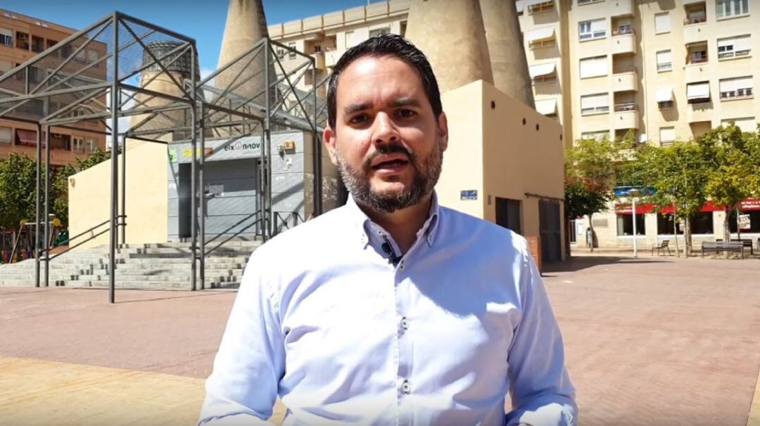 David Caballero, candidato de Contigo en Elche.