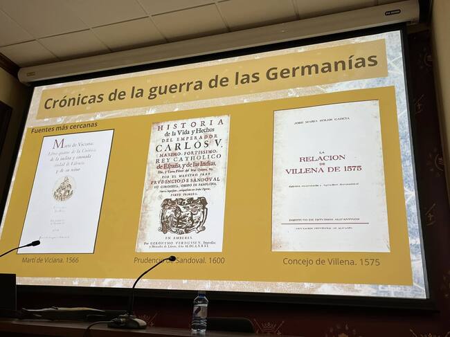 Momento de la conferencia inaugural