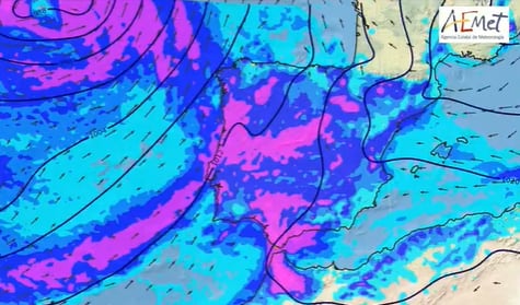 El mapa de lo que está por venir en España. 