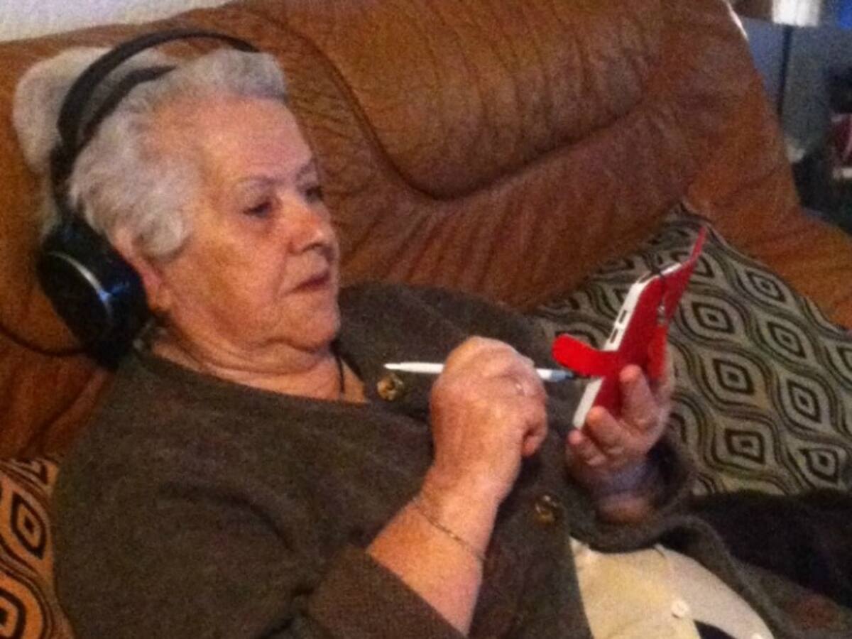 "Lo que más me gusta es mandar fotos"