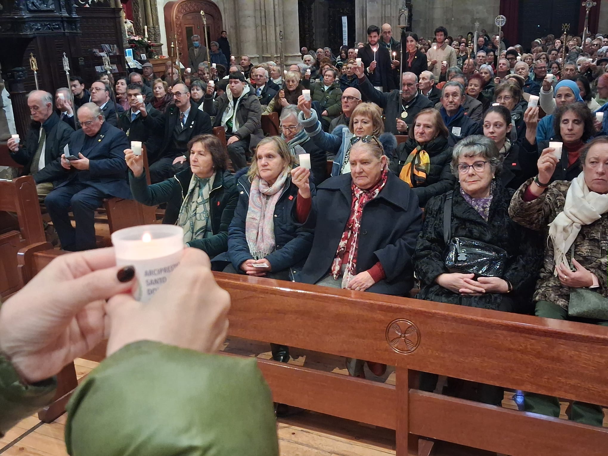 Celebración en Santa María del Jubileo arciprestazgo Santo Domingo
