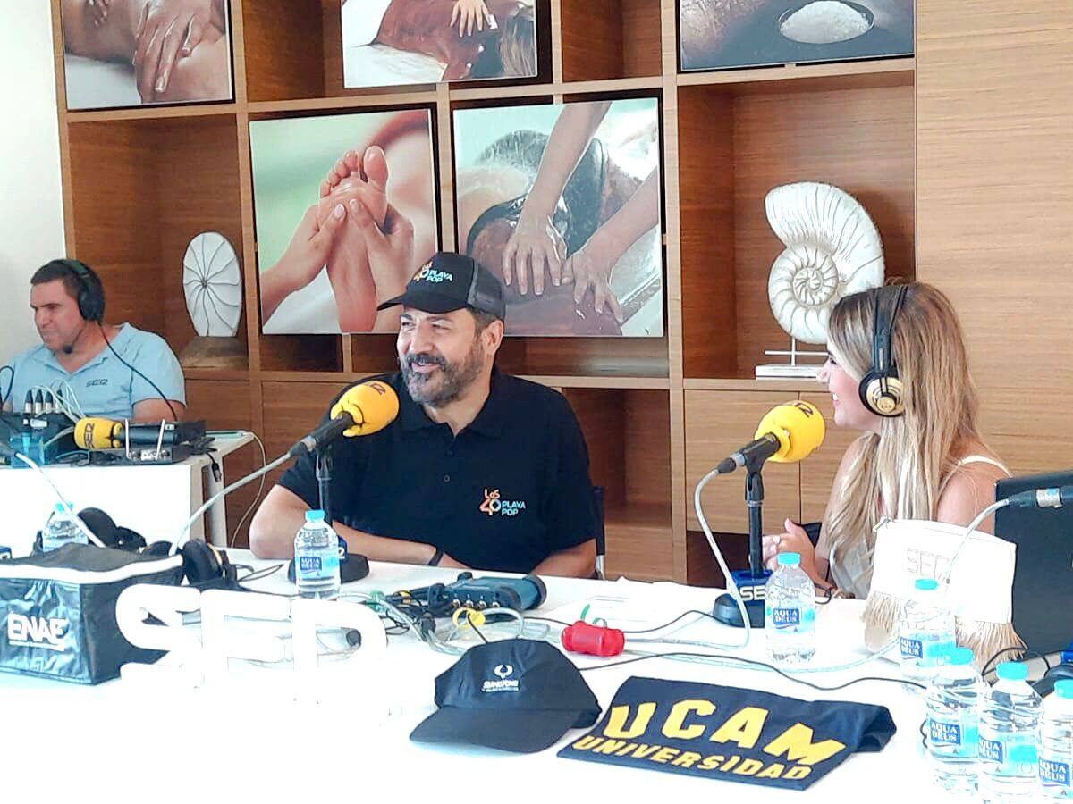 El aperitivo de Los40 Playa Pop con La Radio al Sol en San Pedro del Pinatar