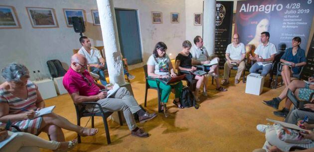 Balance con los medios de comunicación en el Palacio de los Oviedo otro de los escenarios del Festival