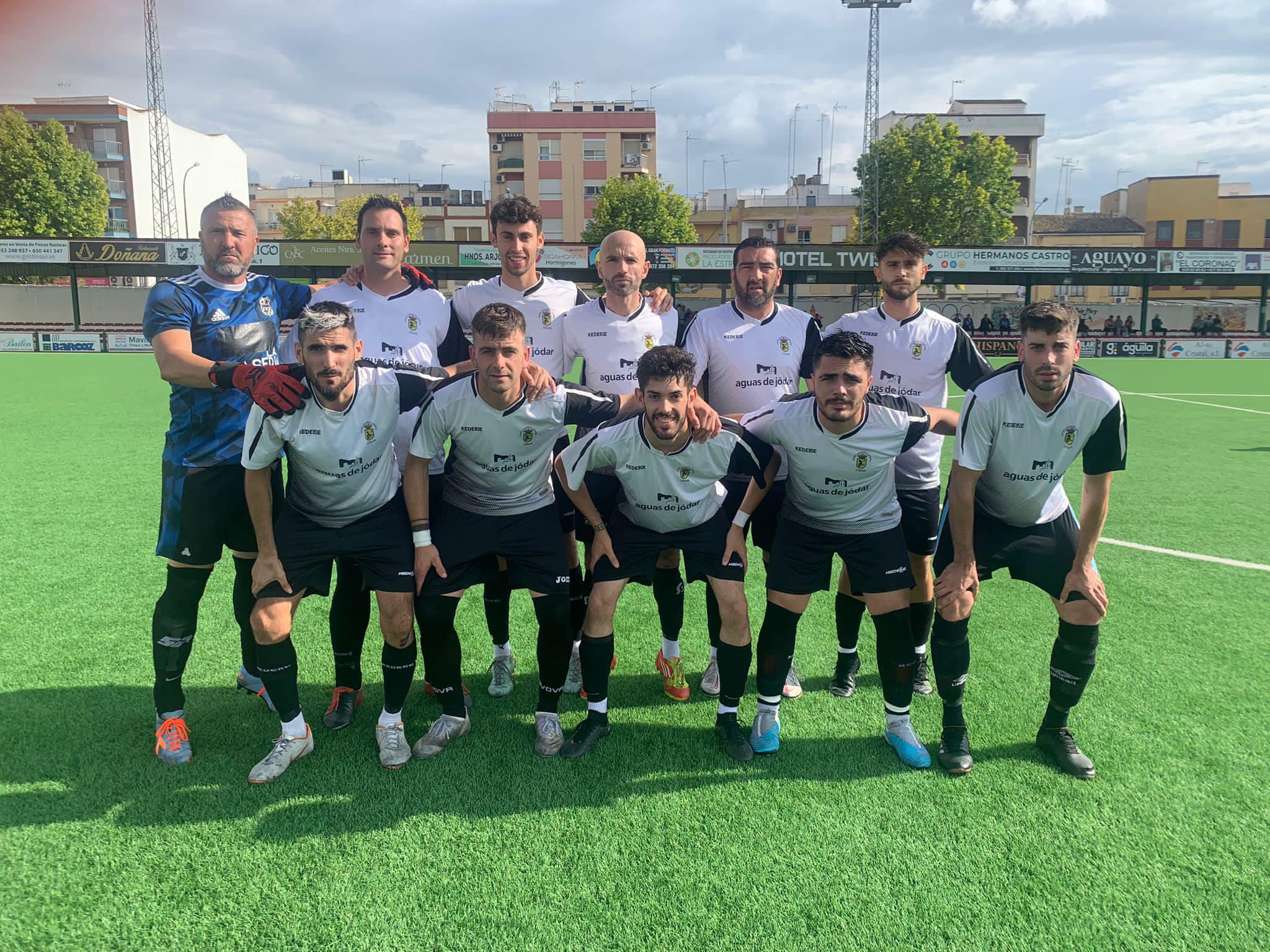 Último equipo titular del Jódar C.F. en la pasada temporada, en los cuartos de final de la Copa Subdelegada en Torredonjimeno