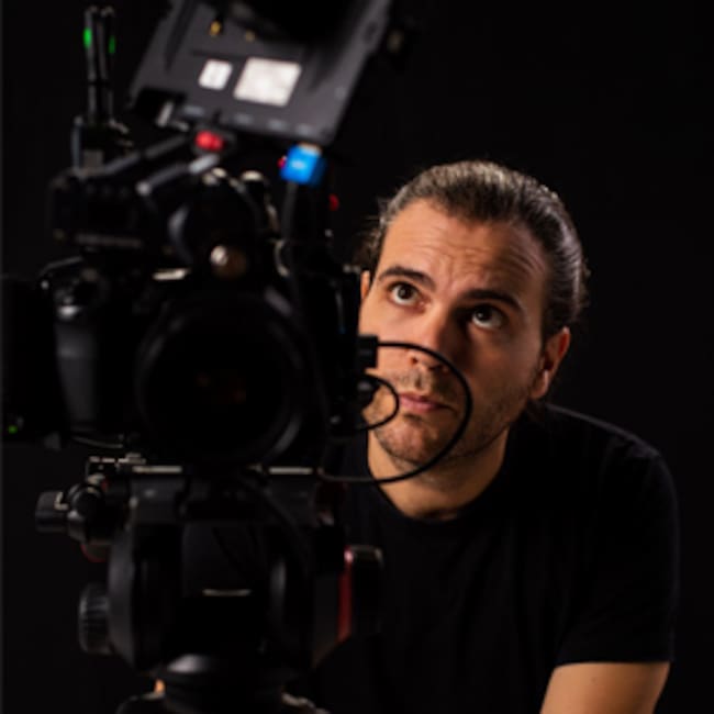 El cineasta lorquino Jesús Martínez 'Nota'