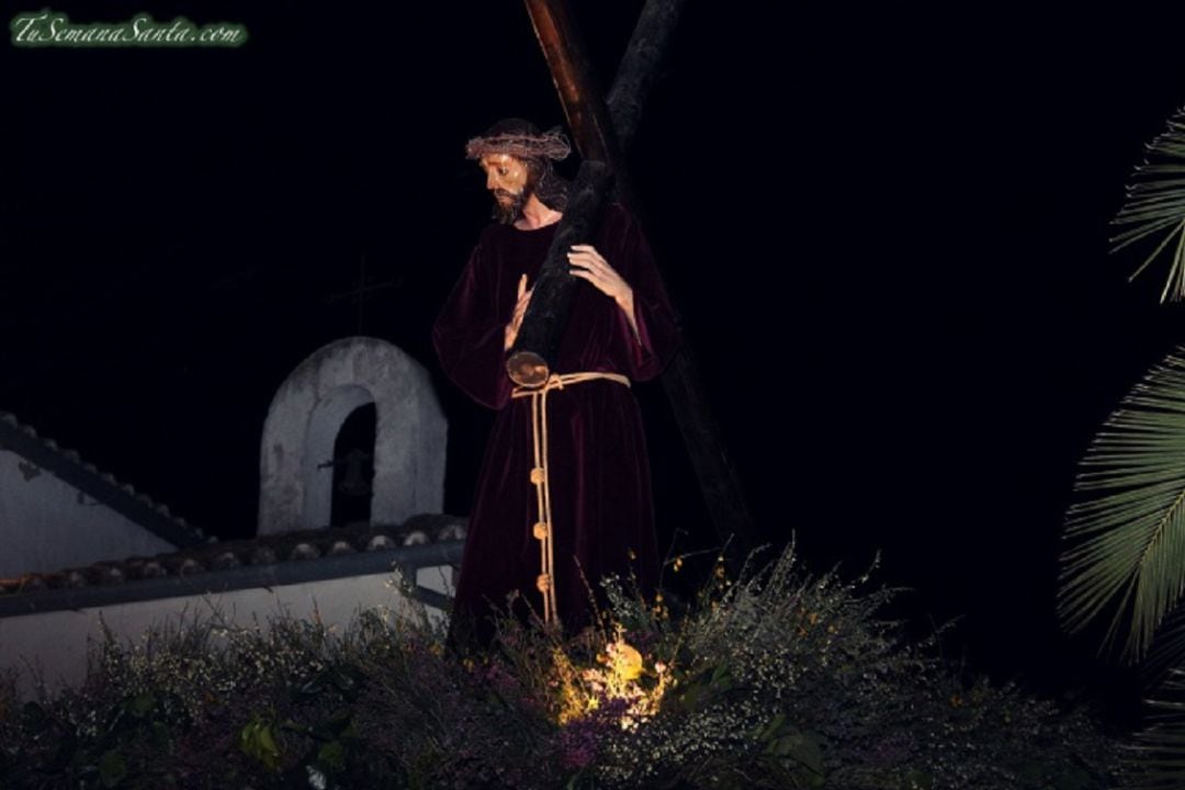 Cristo del Amparo en procesión