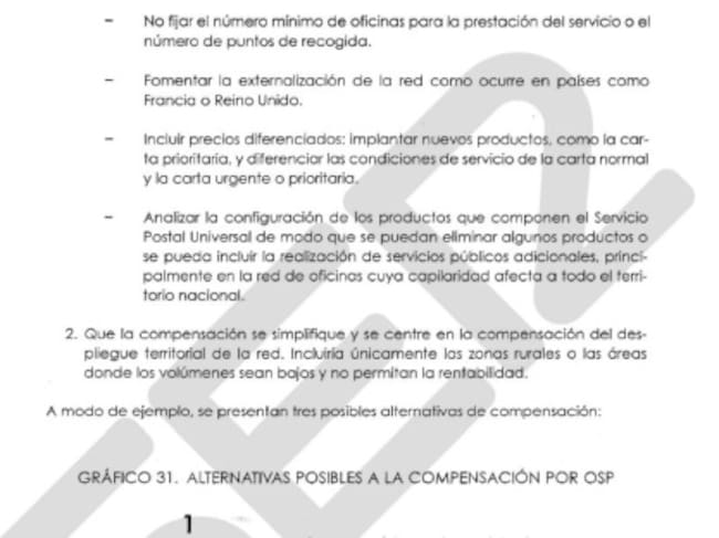 El informe al que ha tenido acceso la Cadena SER.