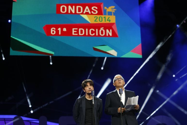 Ortega y sardá en la Gala de los Ondas 2014.