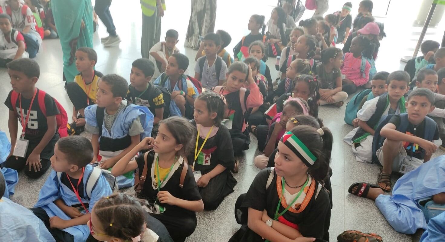 Llegadad de niños saharauis a Don Benito y Villanueva