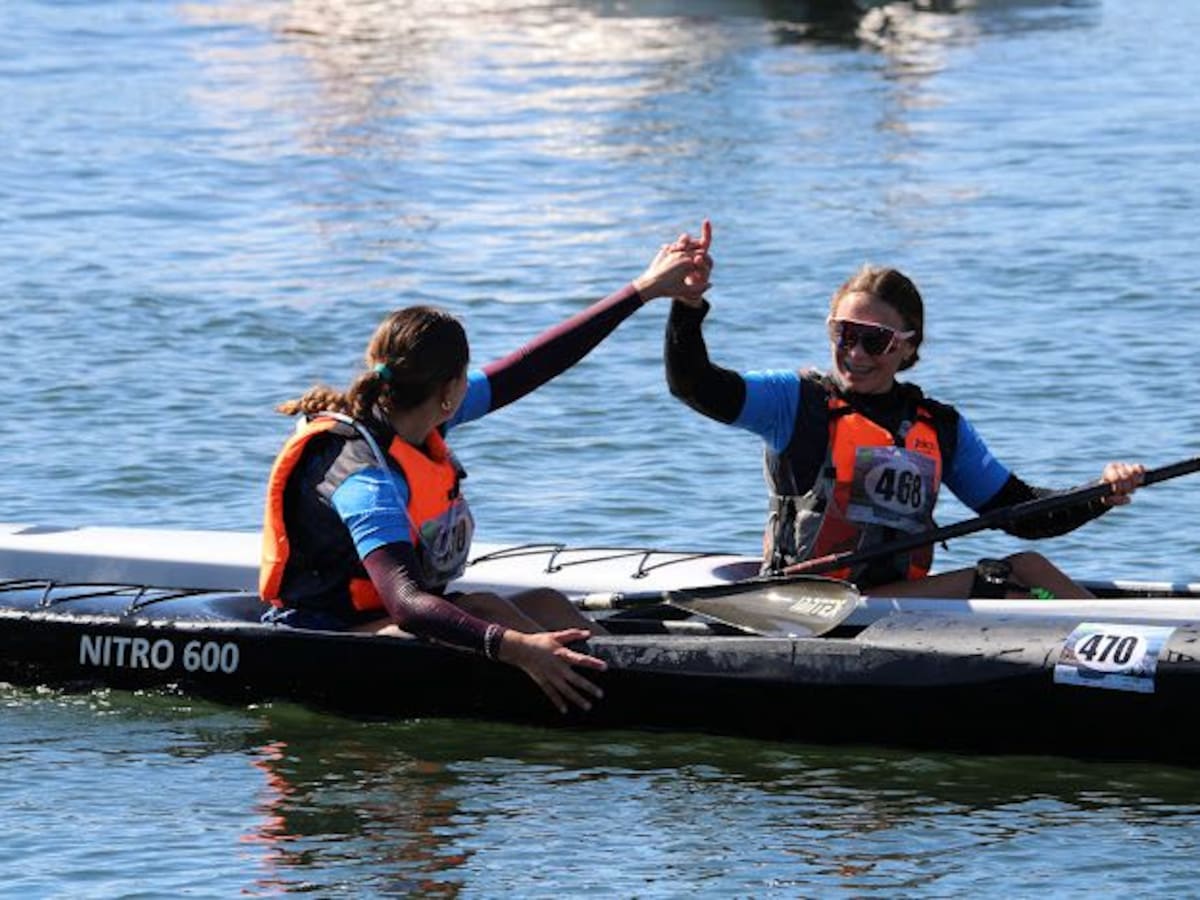 Los Marlines de Lanzarote a consolidad su dominio en la II Copa de España de Kayak de Mar en Menorca