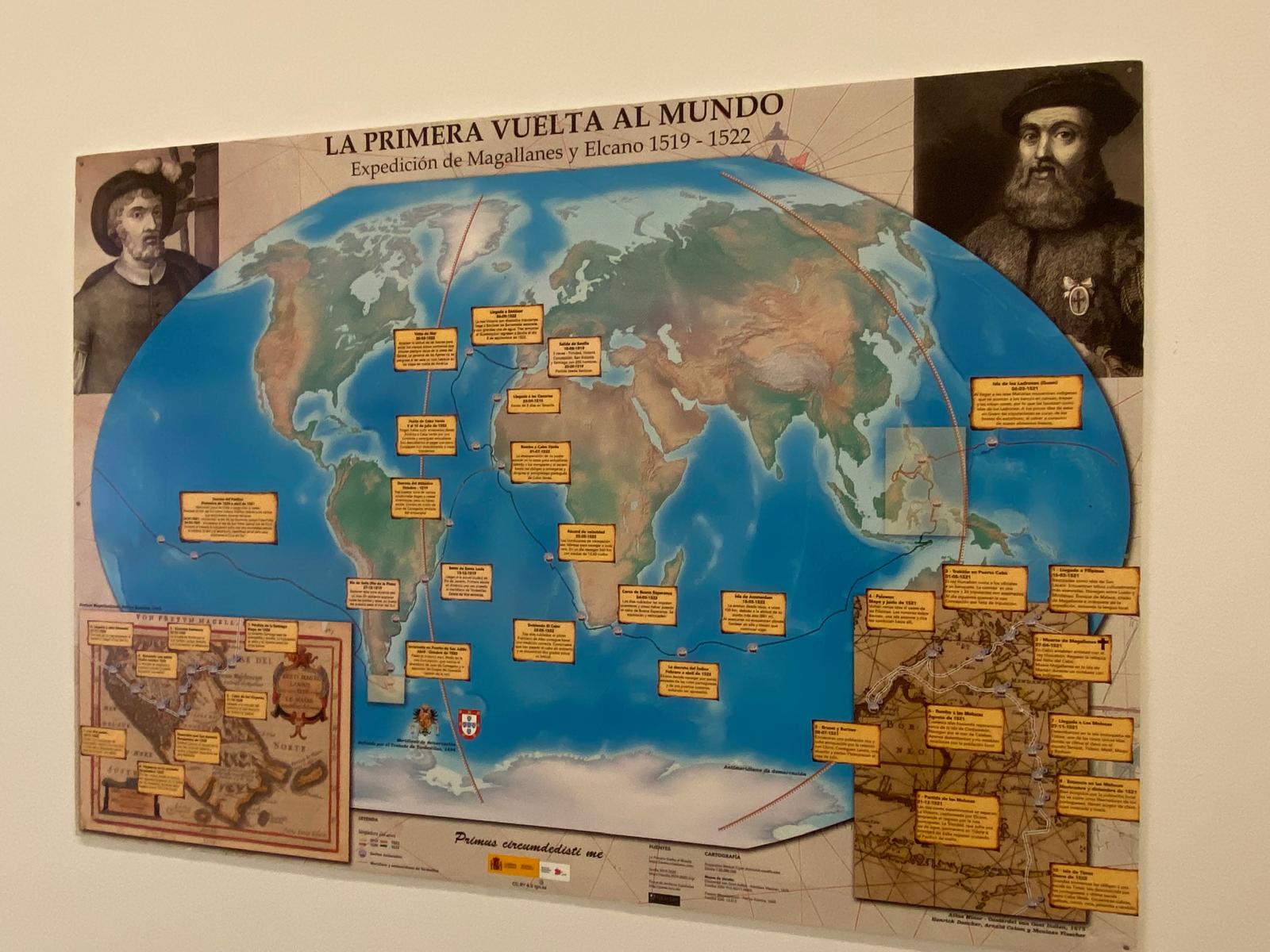 &quot;Los mapas y la primera vuelta al mundo: la exposición de Magallanes y Elcano&quot;