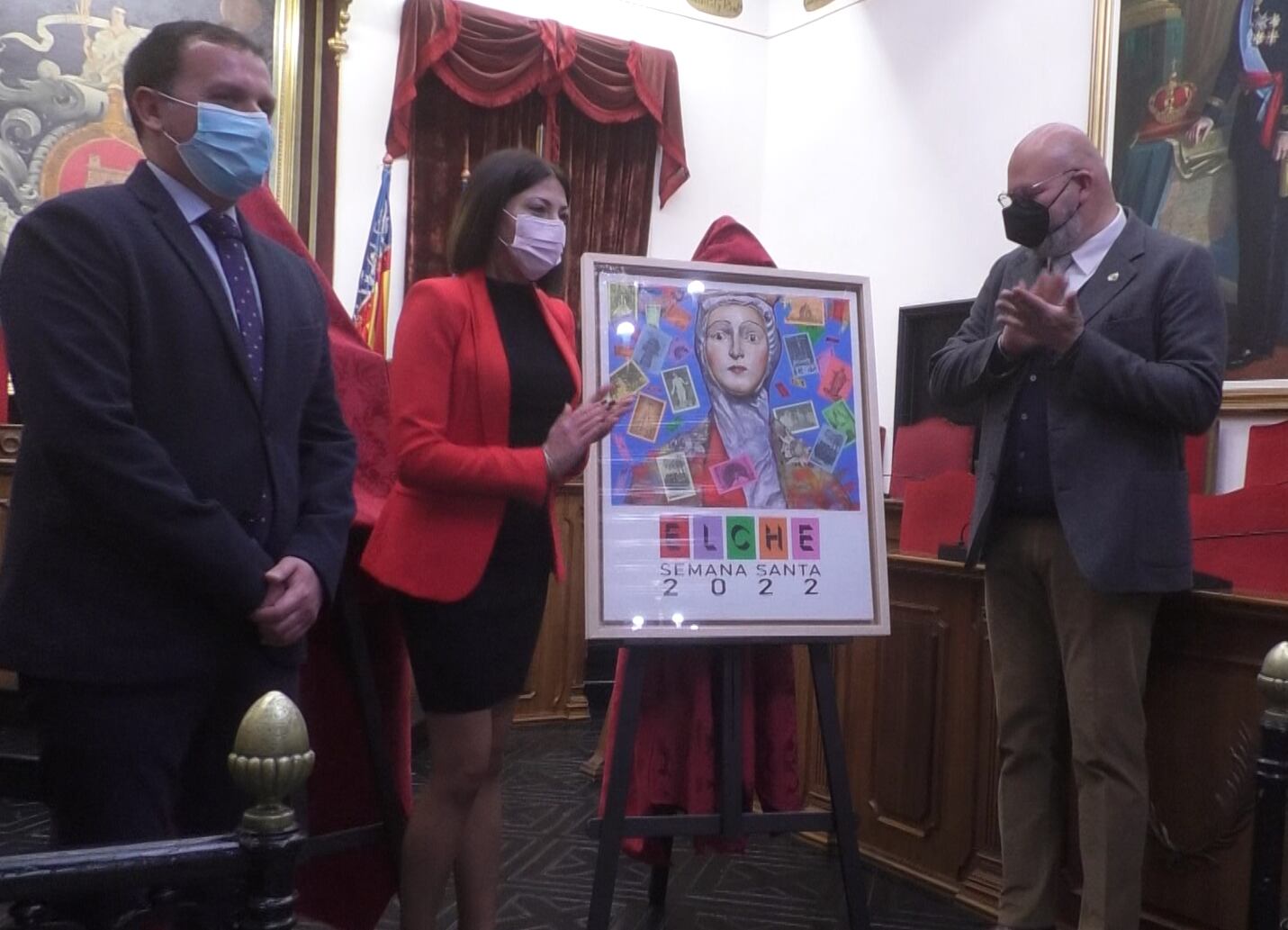 Las aleluyas protagonizan el cartel anunciador de la Semana Santa 2022