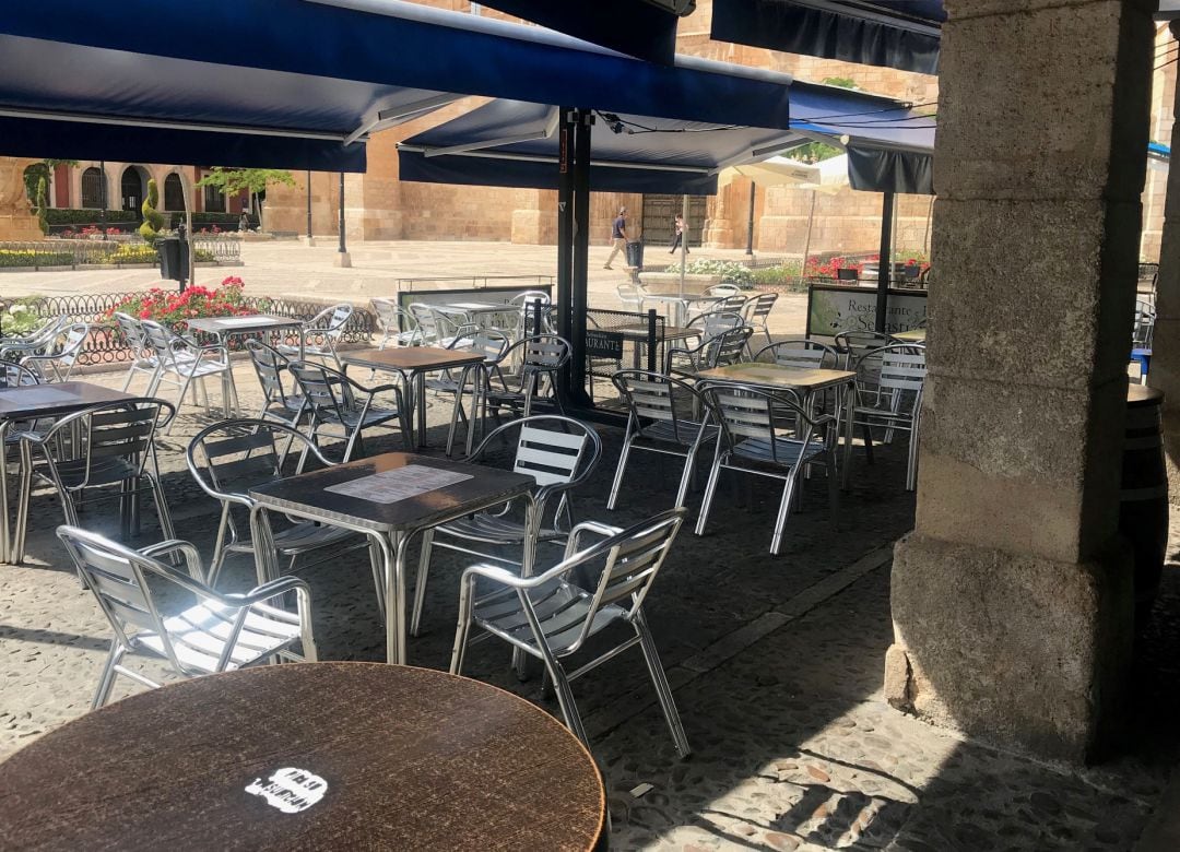 Imagen de archivo de una de las terrazas de Hostelería de la provincia de Ciudad Real