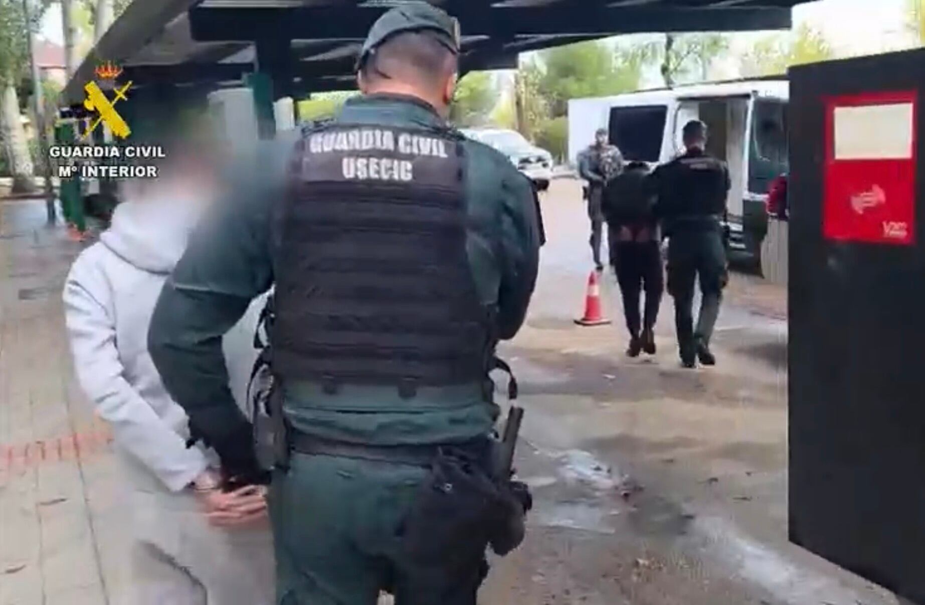 Detenidos los autores de un robo en el que hicieron estallar un cajero automático en Paracuellos de Jarama