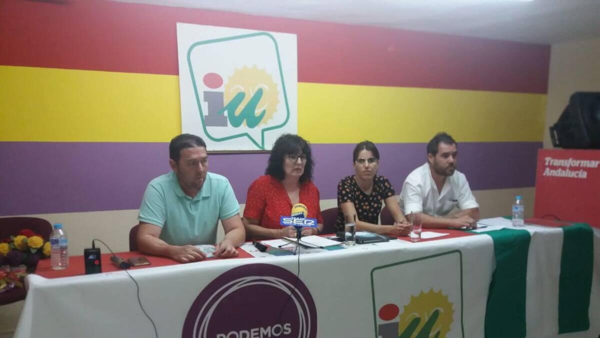 Izquierda Unida y Podemos Jódar arrancan la campaña electoral de cara a las elecciones municipales de 2023