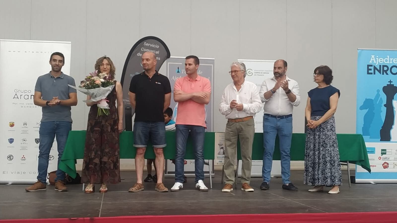 Torneo de ajedrez Memorial David Lafarga. Foto: Servicio Comarcal de Deportes de la Comarca de Somontano