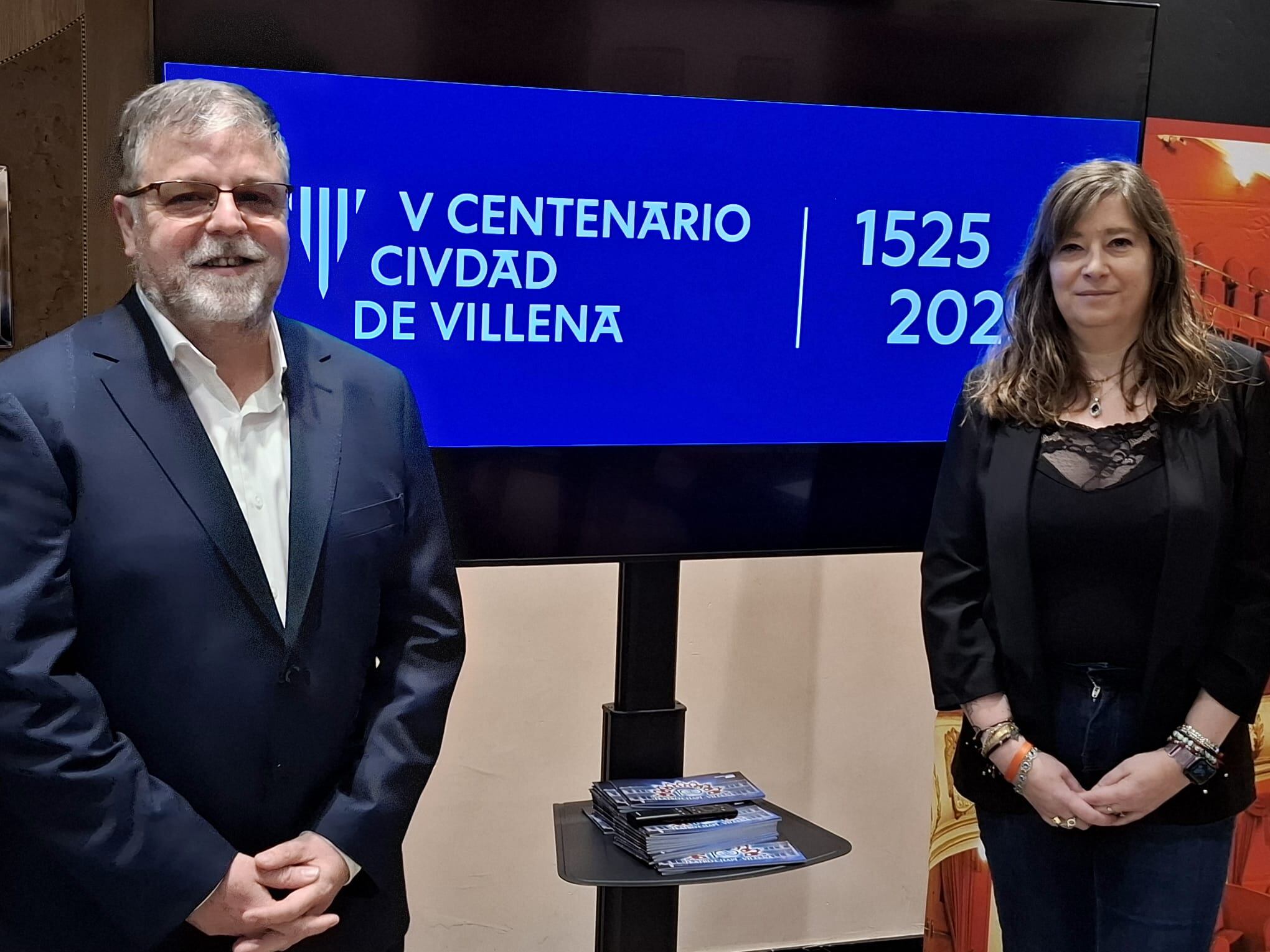 Alcalde y concejala delegada del 5º centenario