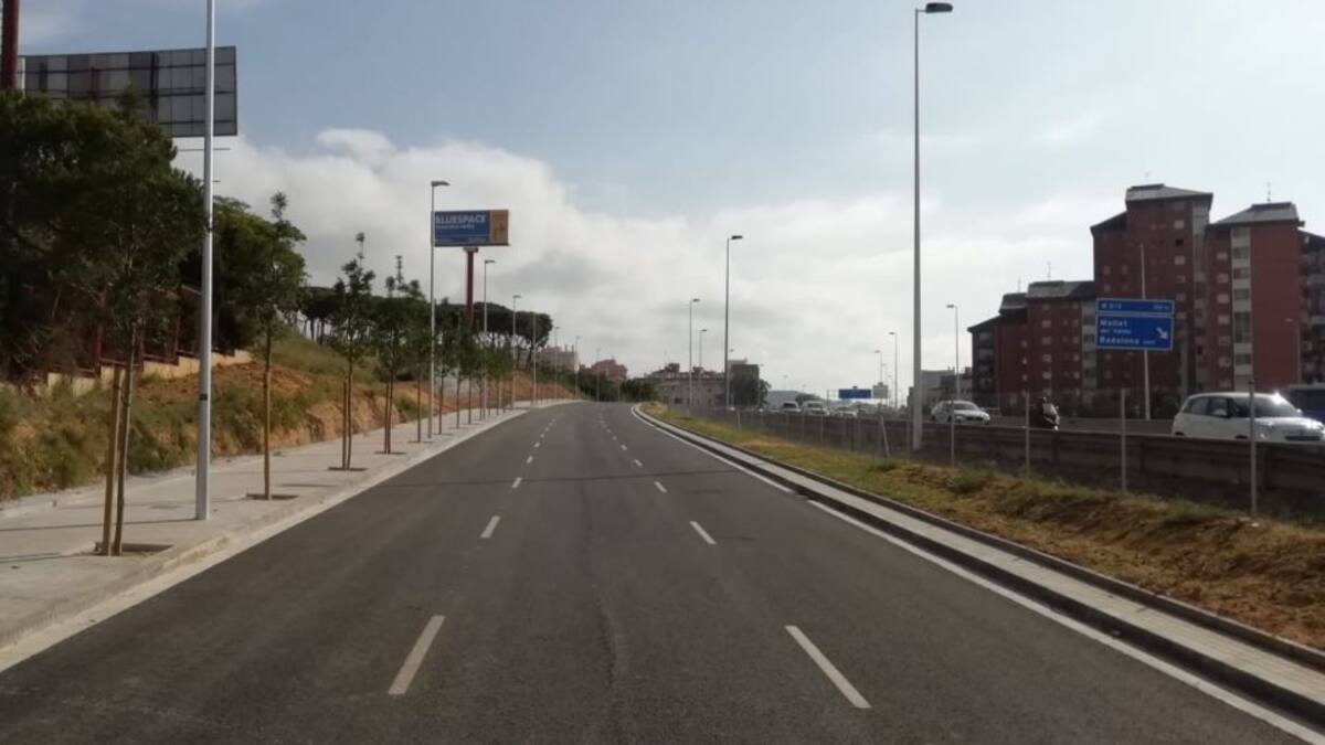 Divendres entra en funcionament el lateral de la C-31 a Badalona