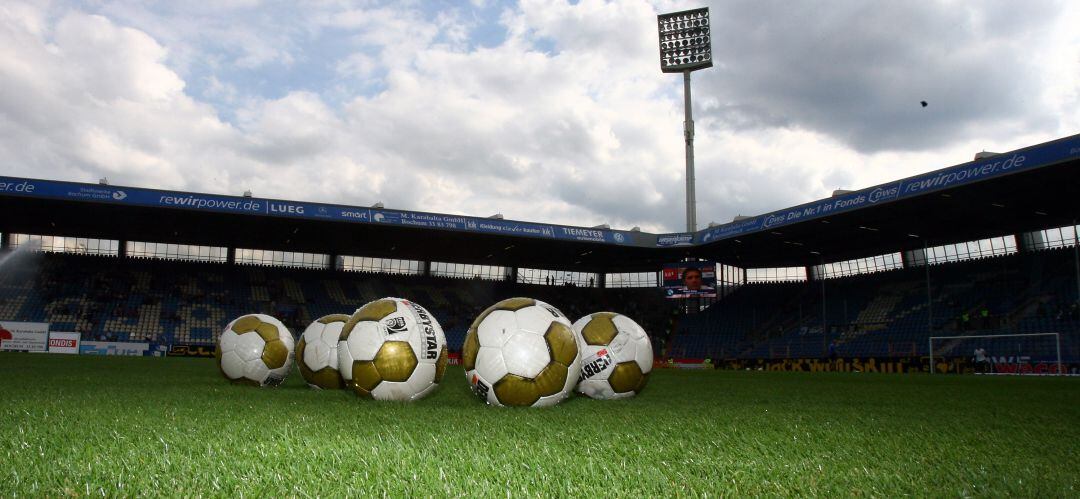 Imagen de archivo de un estadio de fútbol