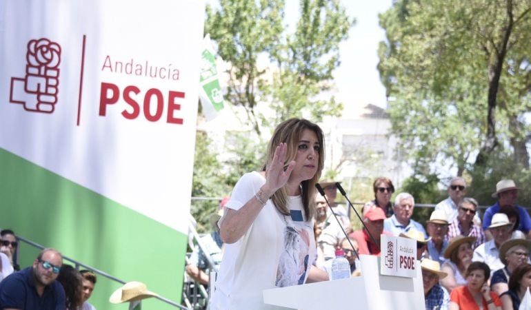 Susana Díaz en Torreperogil.