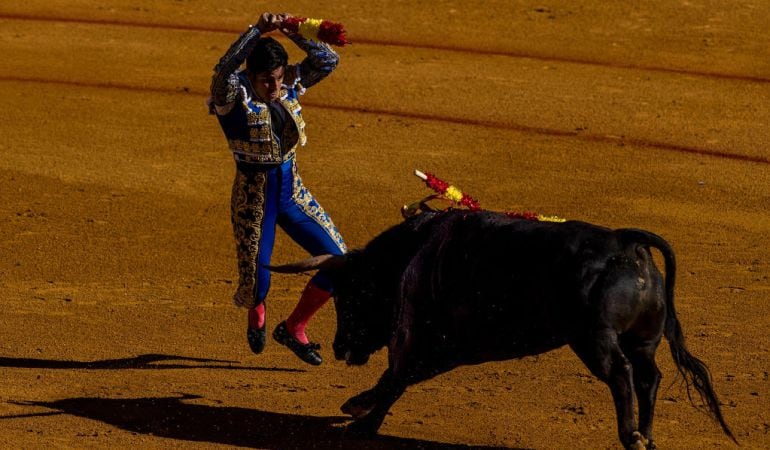 Fran Rivera durante una corrida.