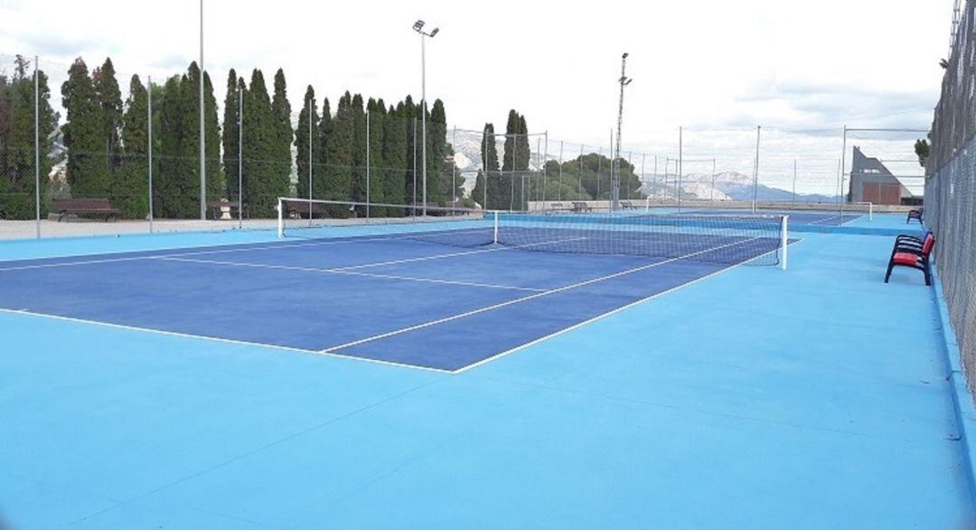 Las pistas de tenis si que abrirán