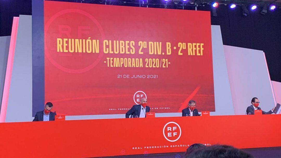 Reunión de la 2ª RFEF en Madrid