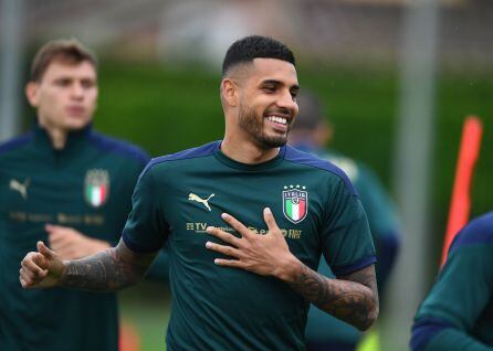 Emerson Palmieri, jugador de la selección italiana