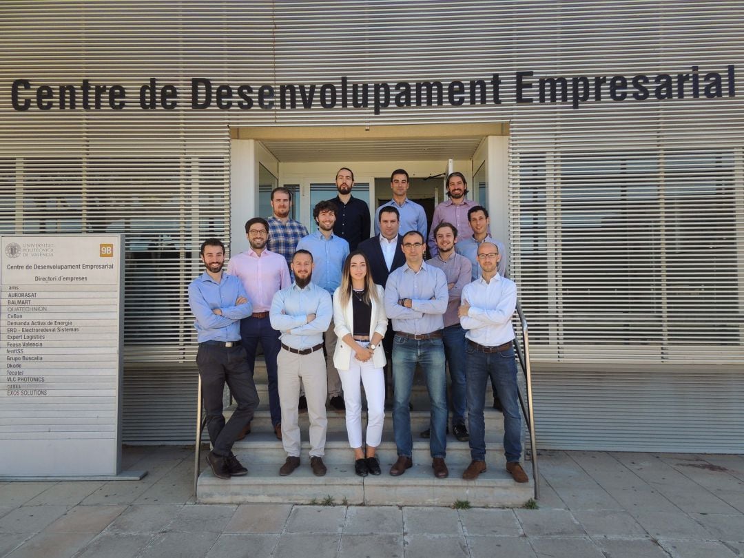 Equipo de la empresa VLC Photonics