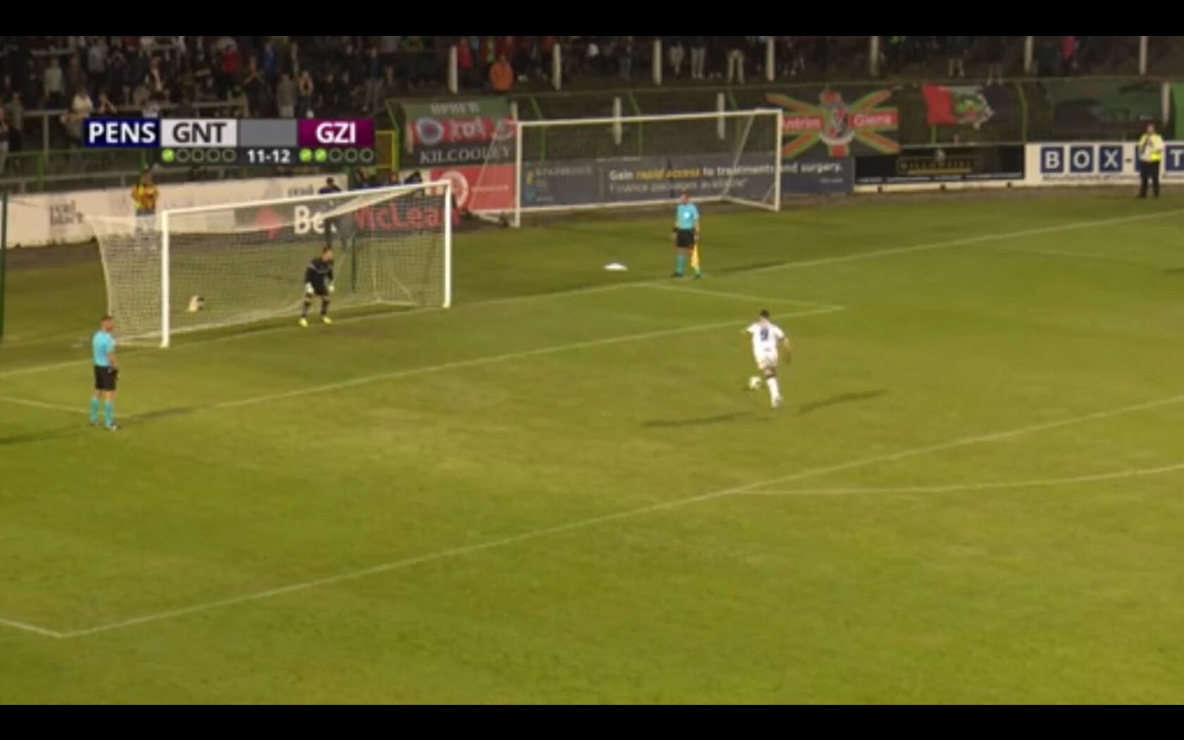 Partido entre Gzira United y Gletoran