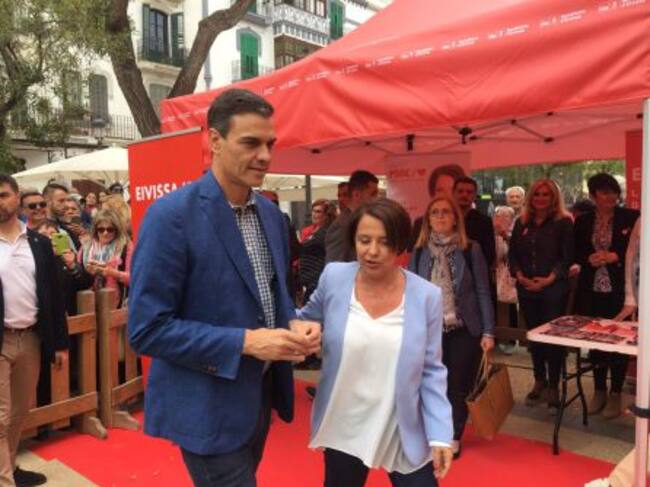 Pedro Sánchez y Sofía Hernanz