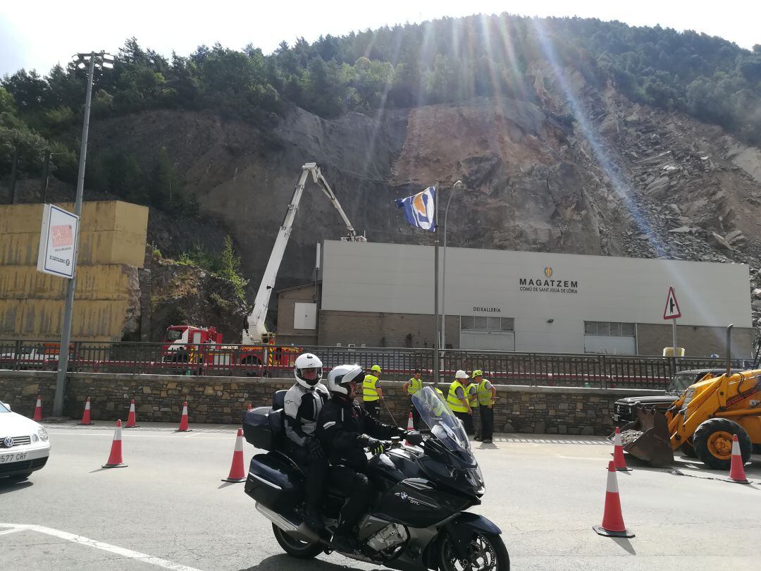 El magaztem del comú de Sant Julià a Borda Sabater.