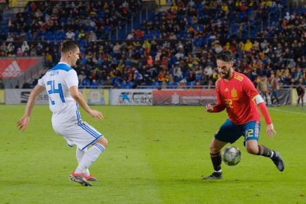 Isco, durante el partido