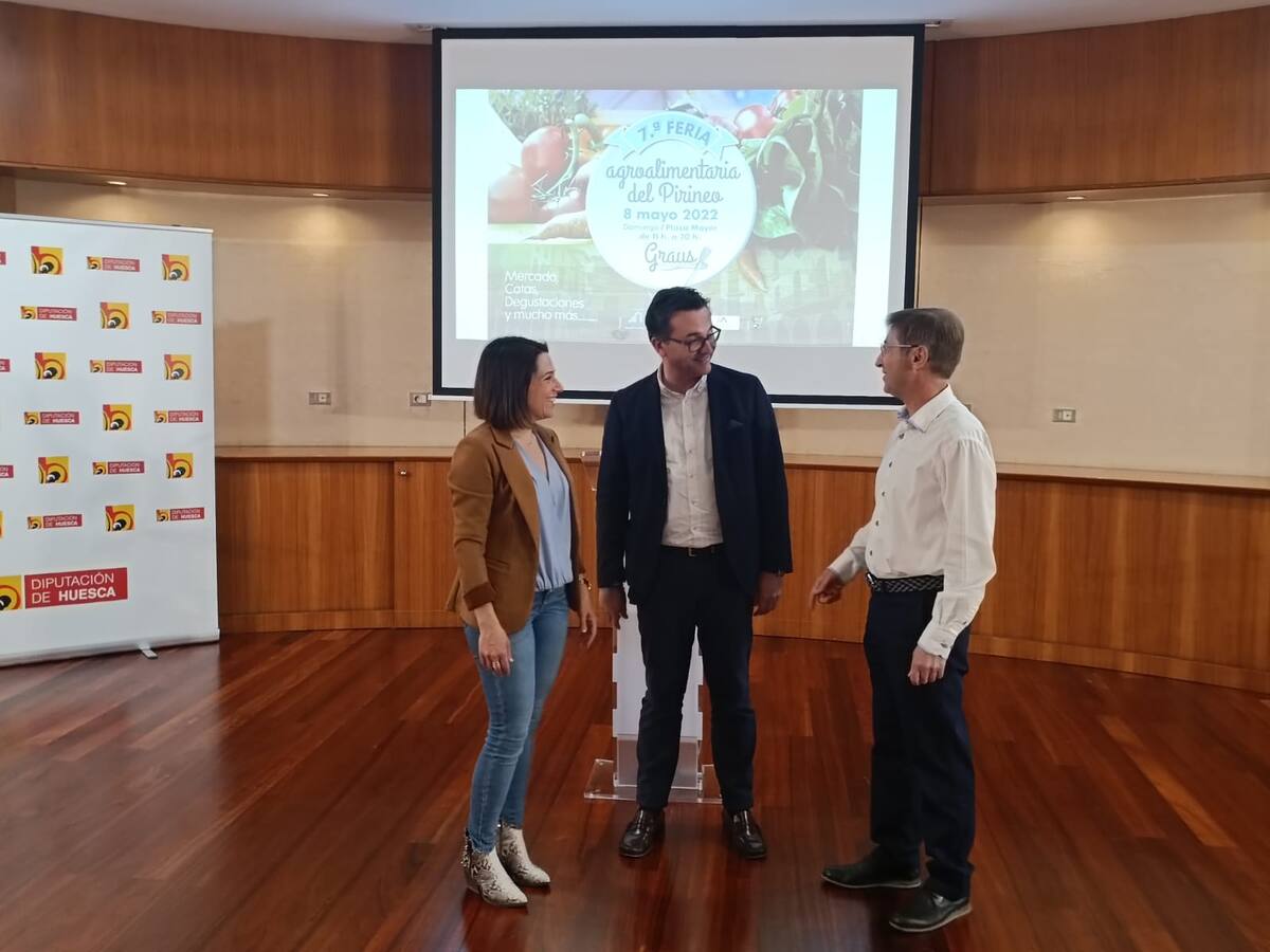 Los productos de cercanía recuperan el protagonismo en la Feria Agroalimentaria de Graus