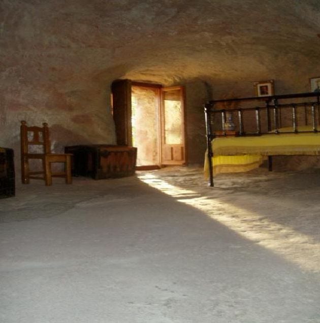 Interior de la Casa de Piedra de Alcolea.