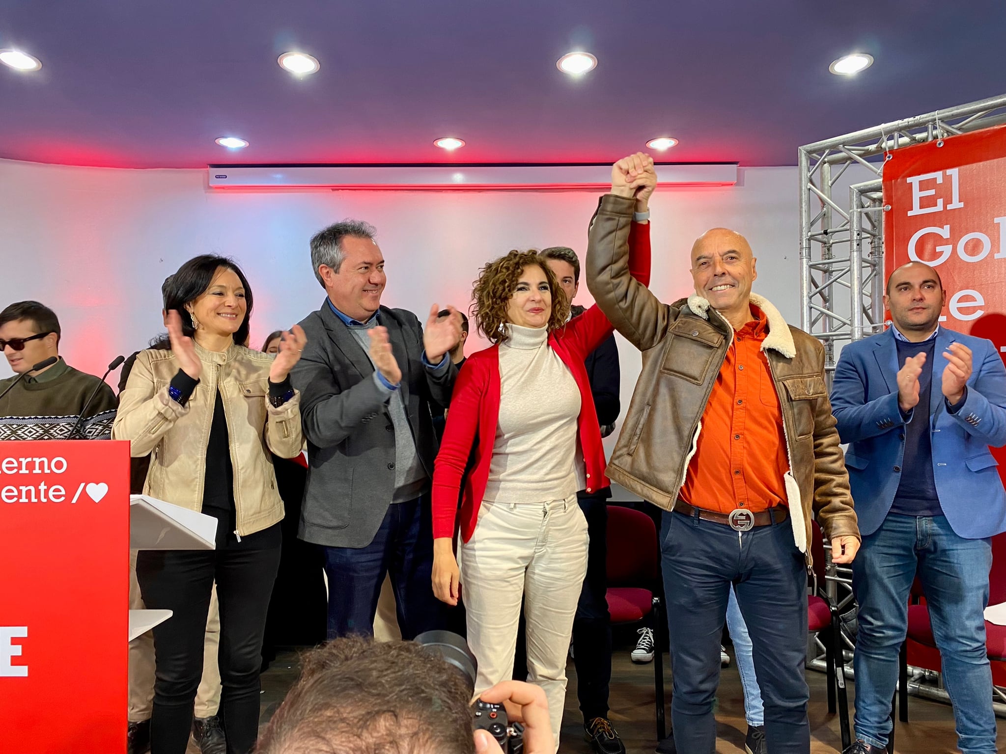 María Jesús Montero y Juan Espadas respaldan la candidatura de Antonio Hurtado a la alcaldía de Córdoba