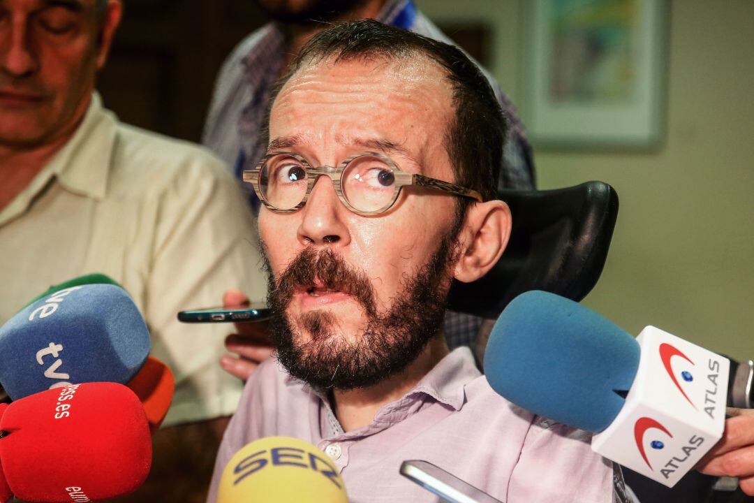 Pablo Echenique responde a los medios