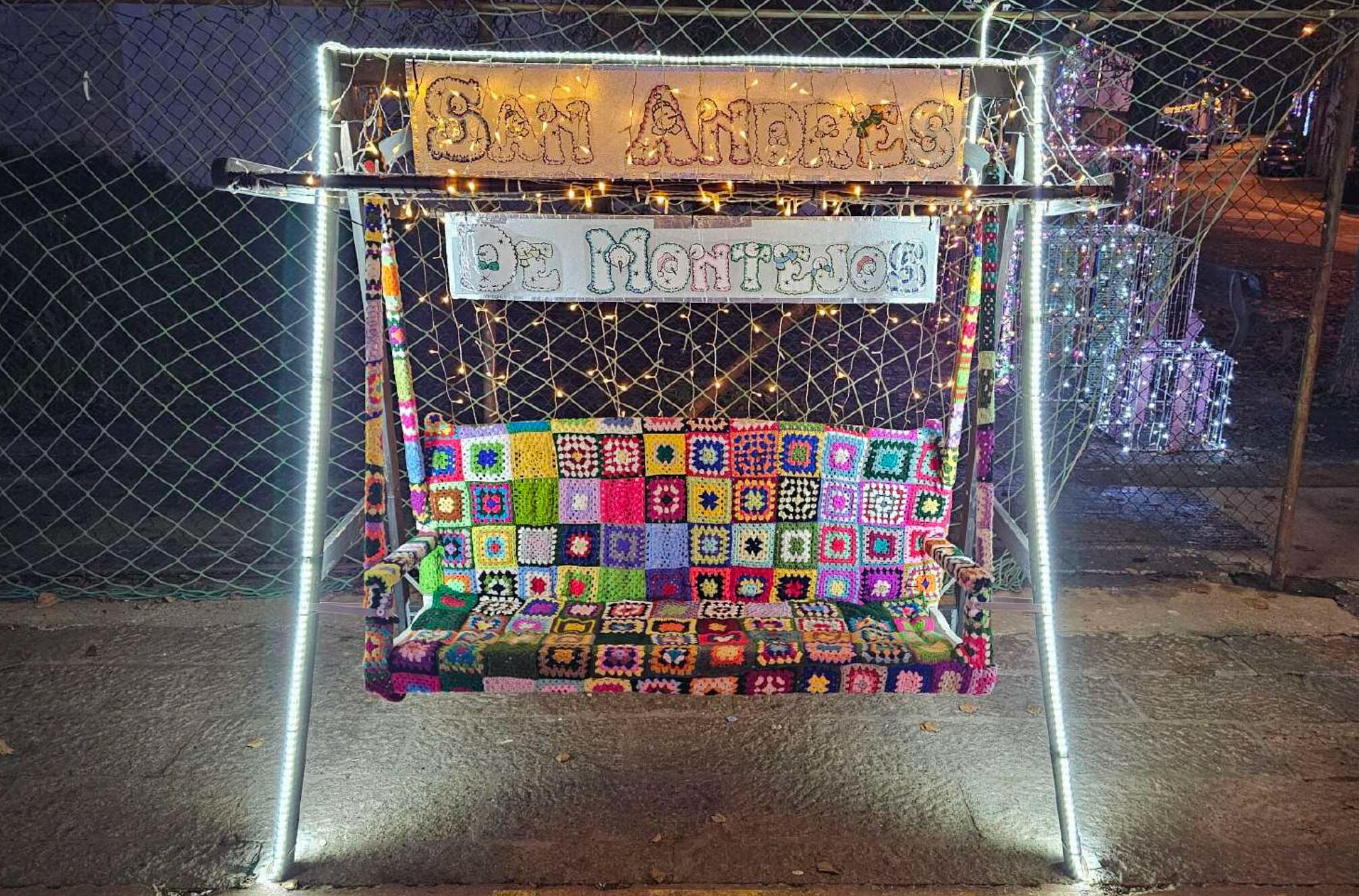 Uno de los motivos navideños de San Andrés