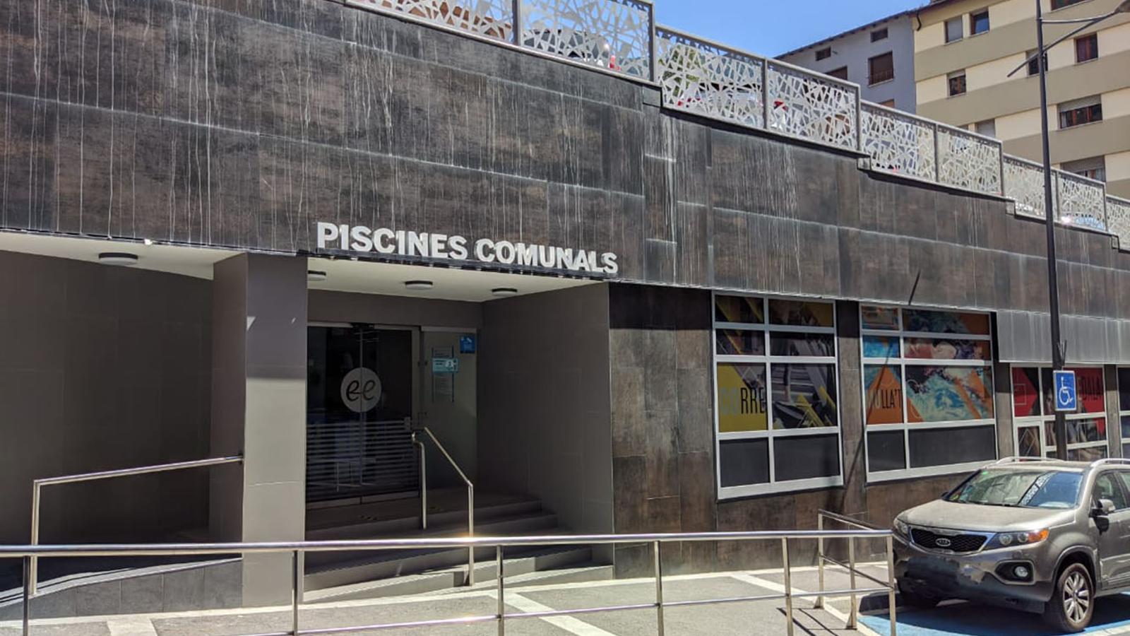 L&#039;accés a les piscines comunals d&#039;Escaldes-Engordany