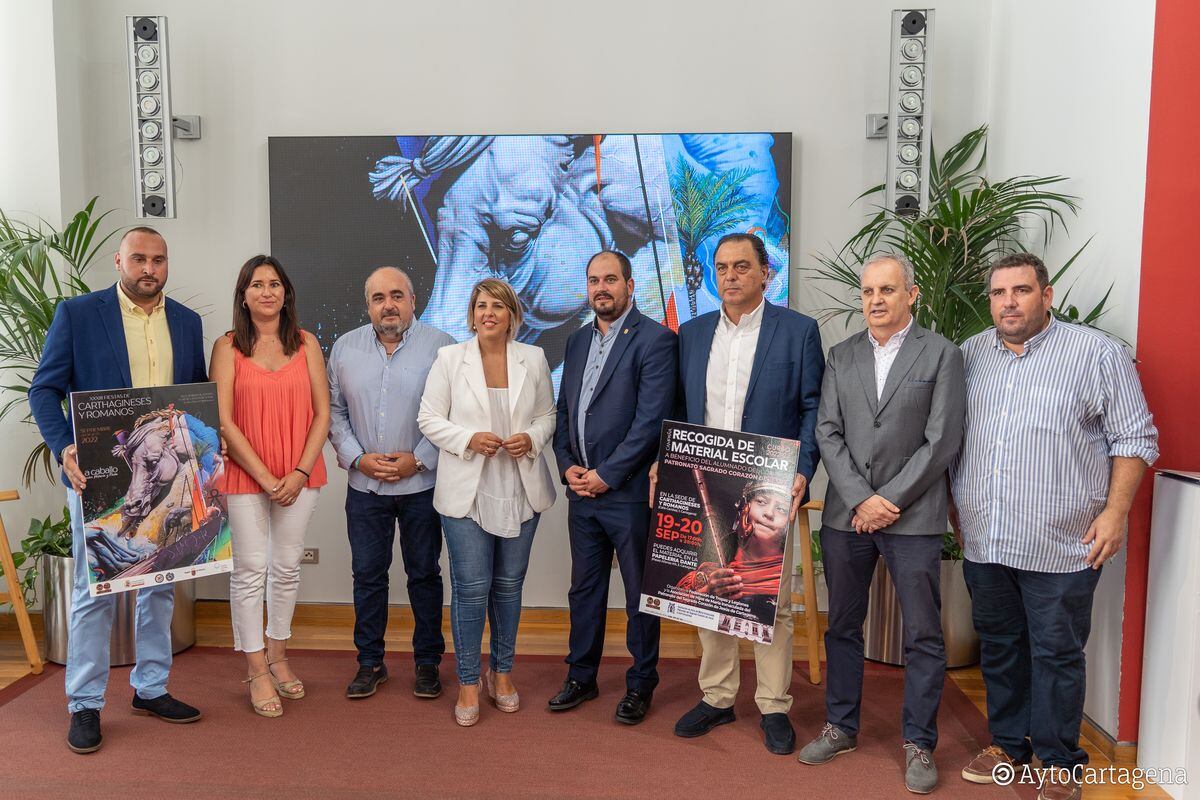 Presentación de la programación de las Fiestas de Carthagineses y Romanos