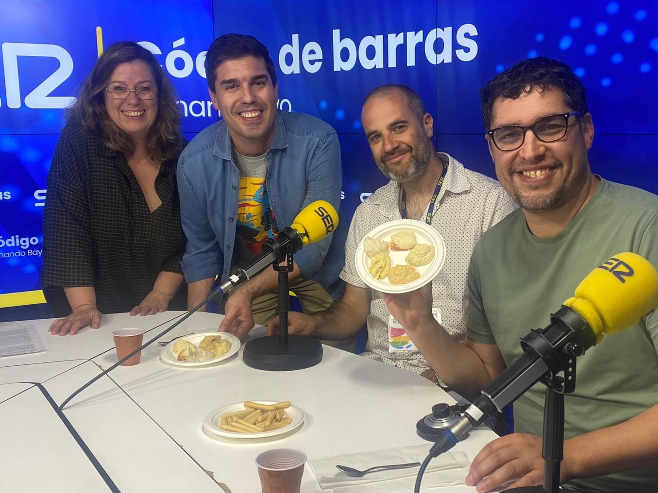 Cata de hummus de supermercado en &#039;Código de barras&#039;.