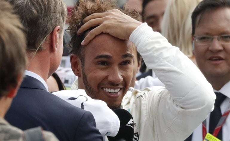 Lewis Hamilton, tras proclamarse campeón del mundo en México